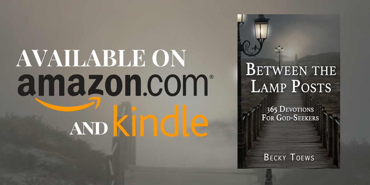Between The Lamp Posts Now Available on Amazon and Kindle