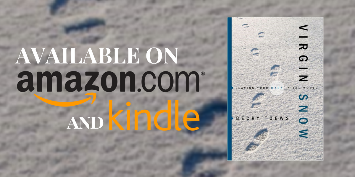 Virgin Snow Banner Available on Amazon & Amazon Kindle